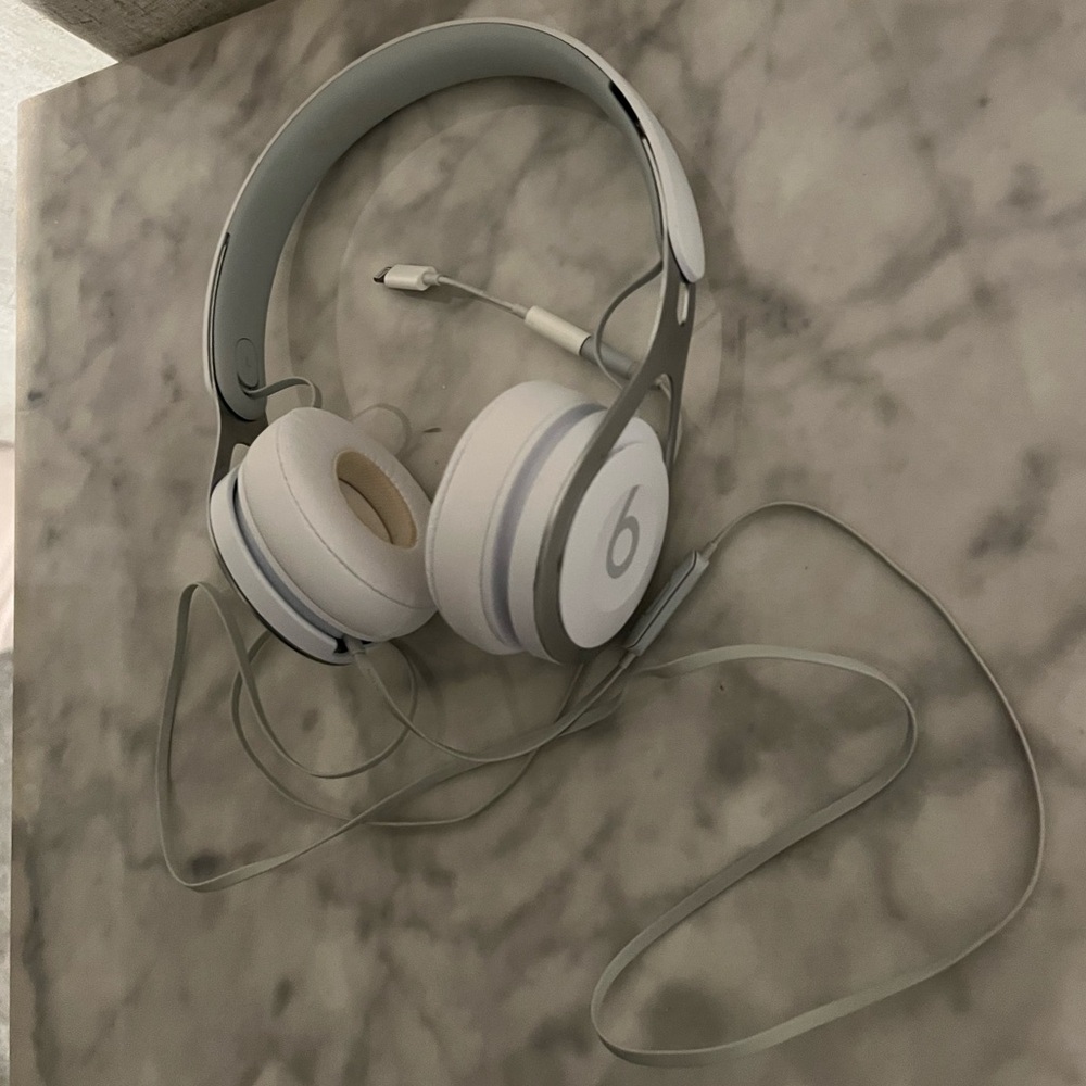 Beats White Headphones